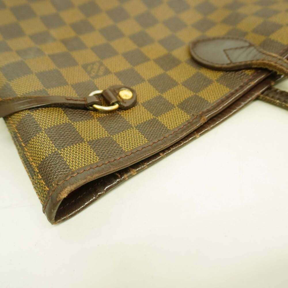 LOUIS VUITTON Brown Damier Neverfull MM Tote Bag - Picture 14 of 16